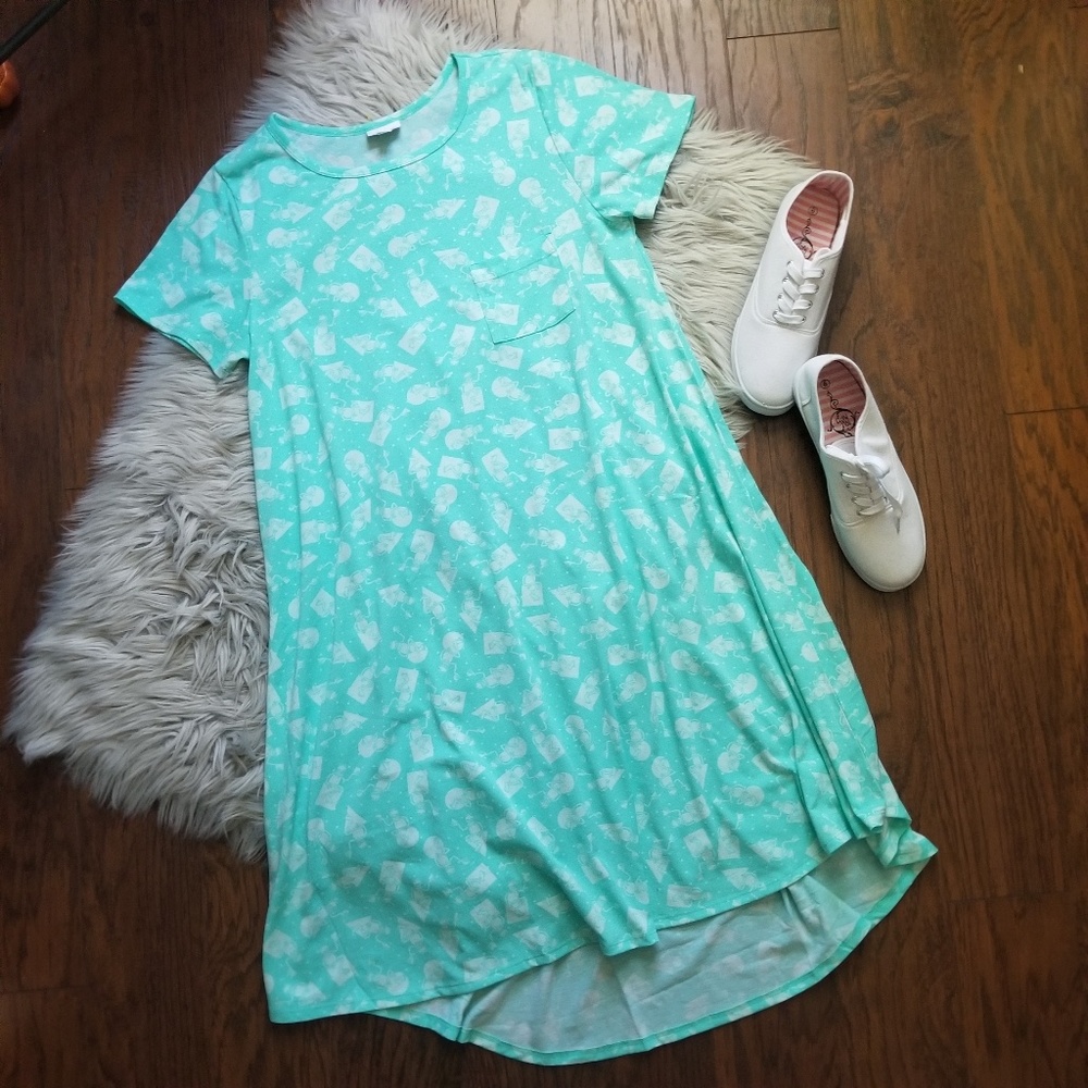 Mint LuLaRoe Disney Kermit the Frog Muppet Carly